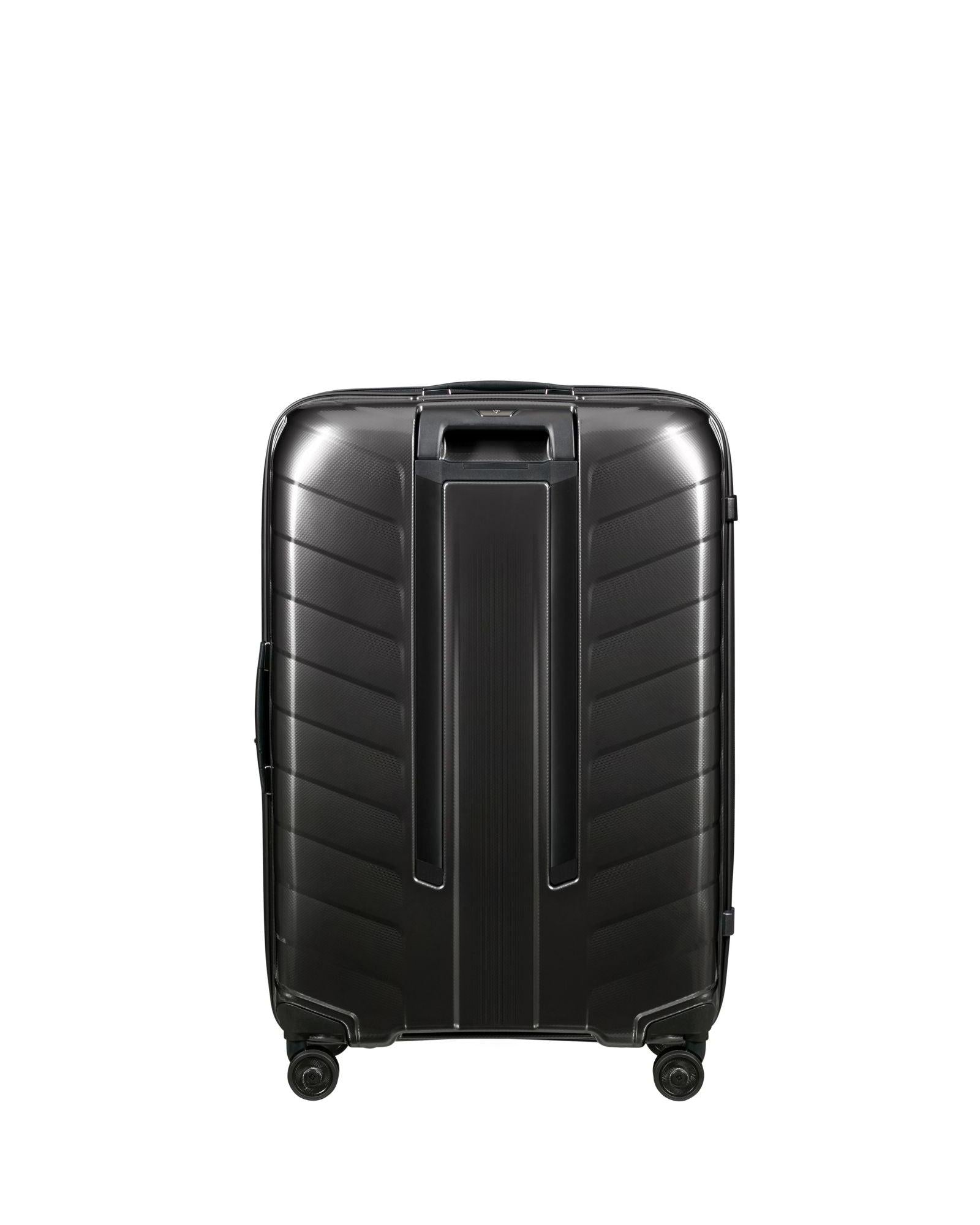 Samsonite Attrix Hardside Medium Spinner Suitcase - 75cm - Anthracite Back Image 4
