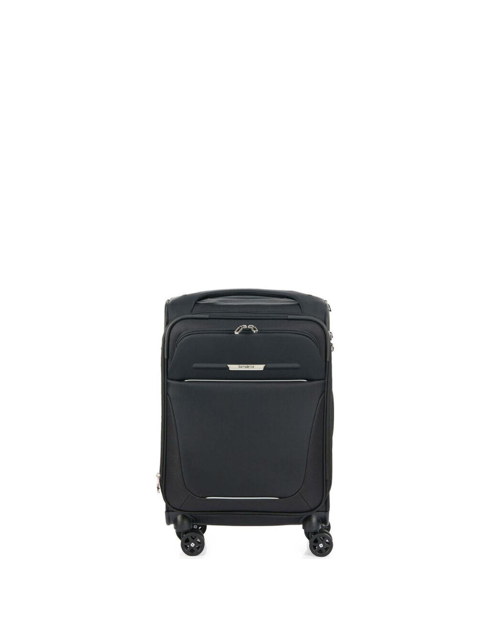 Samsonite B-Lite 5 Softside Carry-On Spinner Suitcase - 55cm - Black Front Image 2