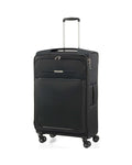 Samsonite B-Lite 5 Expandable Softside Large Spinner Suitcase - 78cm - Black Front Left Image 1