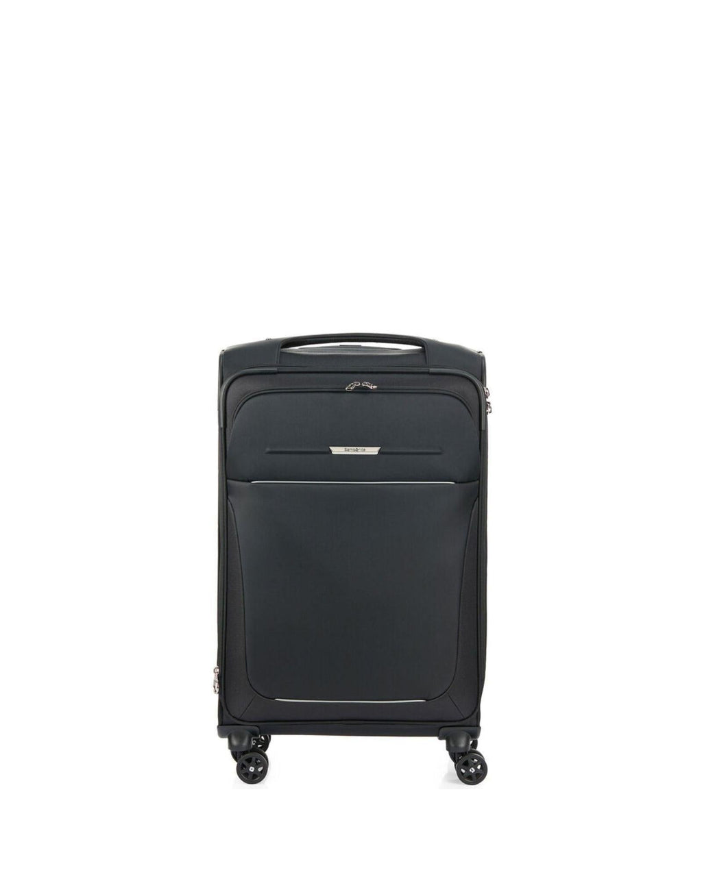 Samsonite B-Lite 5 Softside Medium Spinner Suitcase - 71cm - Black Front Image 2