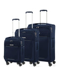 Samsonite B-Lite 5 Softside 3-Piece Spinner Luggage Set - Navy Image 1