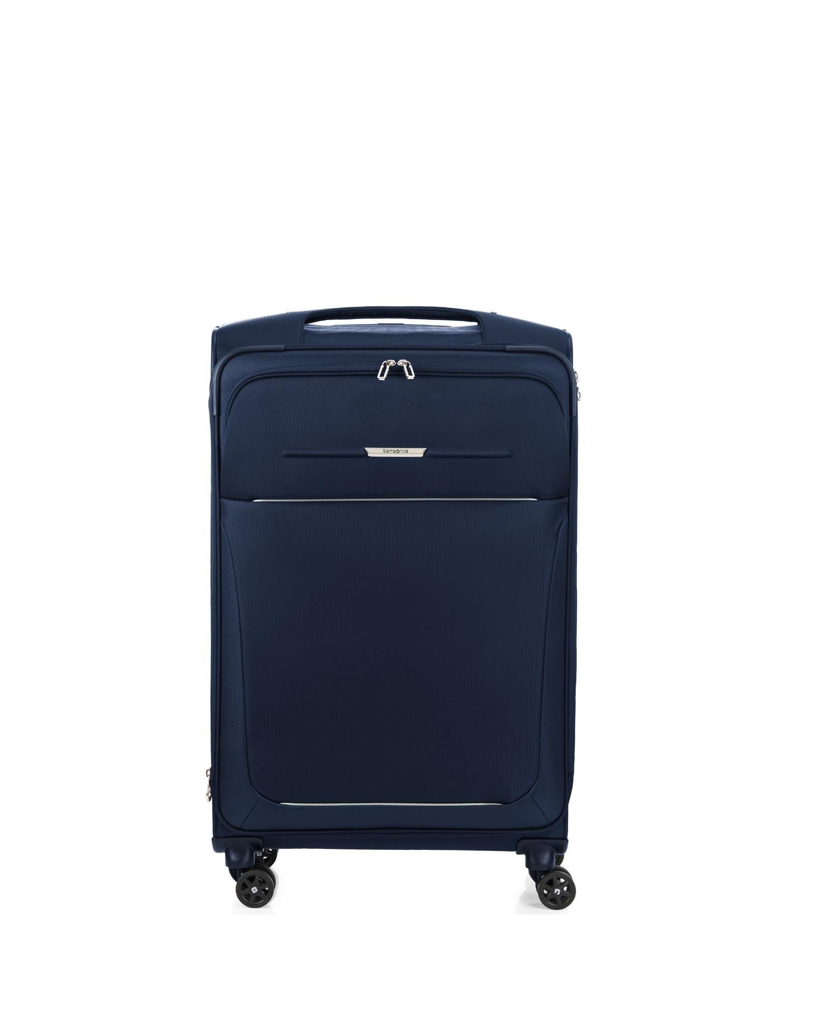 Samsonite B-Lite 5 Softside 3-Piece Spinner Luggage Set - Navy Front Image 2