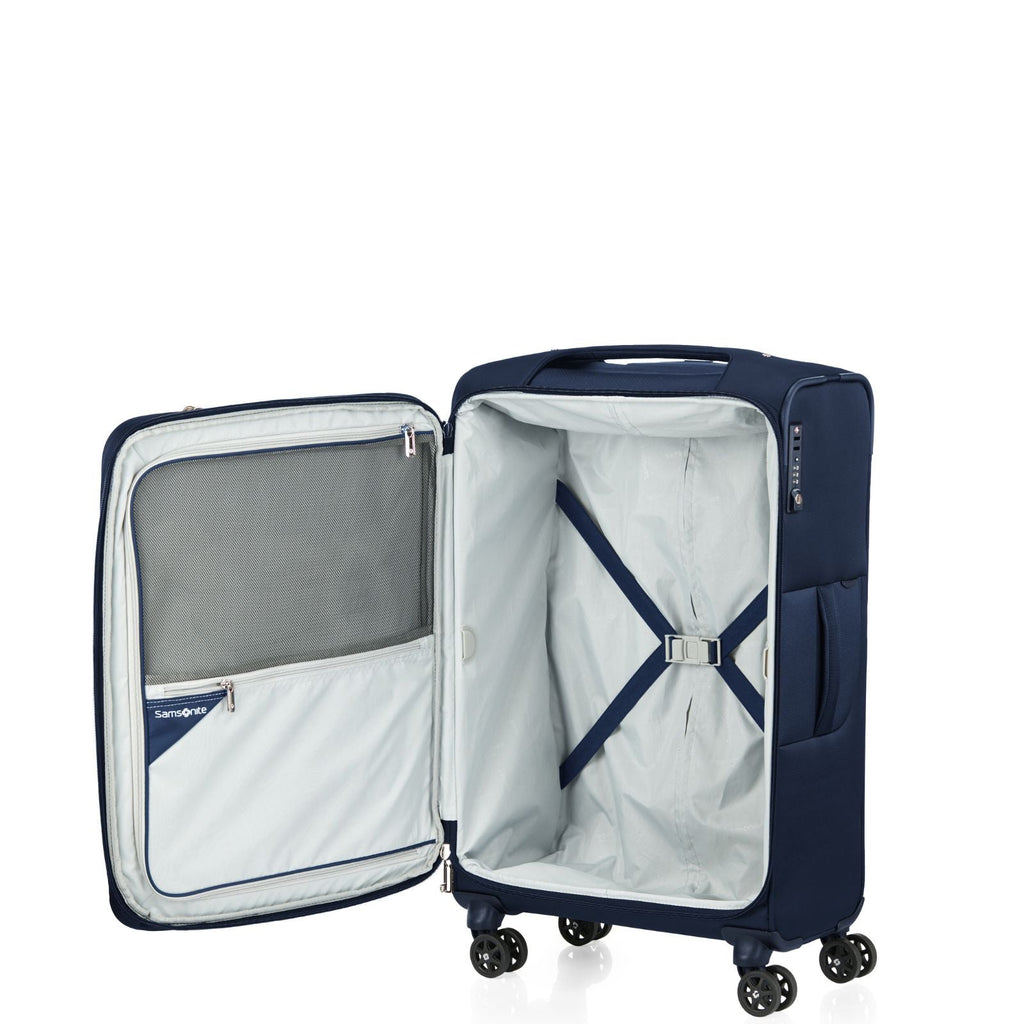 Samsonite B-Lite 5 Softside Medium Spinner Suitcase - 71cm - Navy