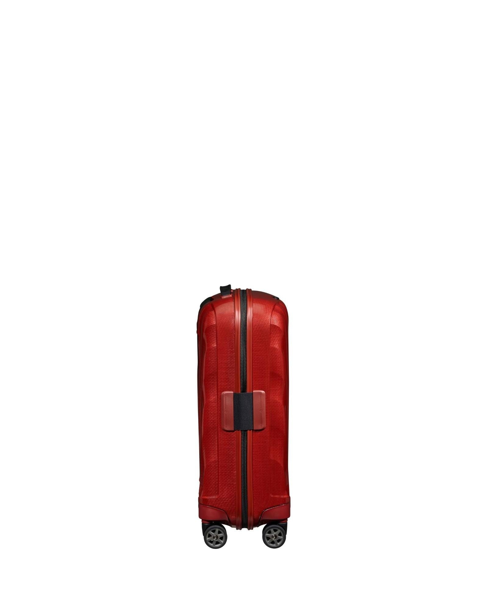 Samsonite C-Lite Expandable Hardside Carry-On Spinner Suitcase - 55cm - Chili Red Image 6