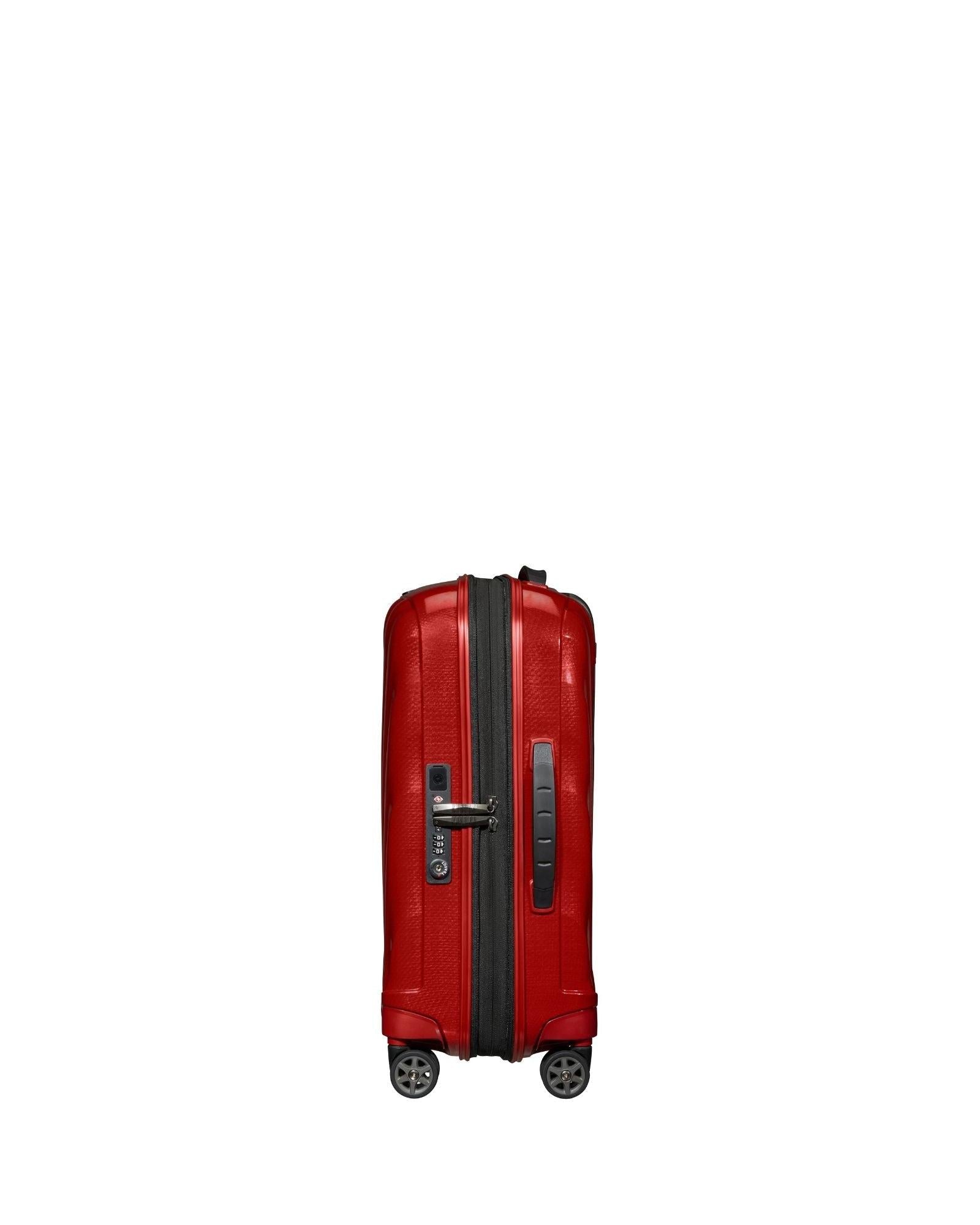 Samsonite C-Lite Expandable Hardside Carry-On Spinner Suitcase - 55cm - Chili Red Image 5