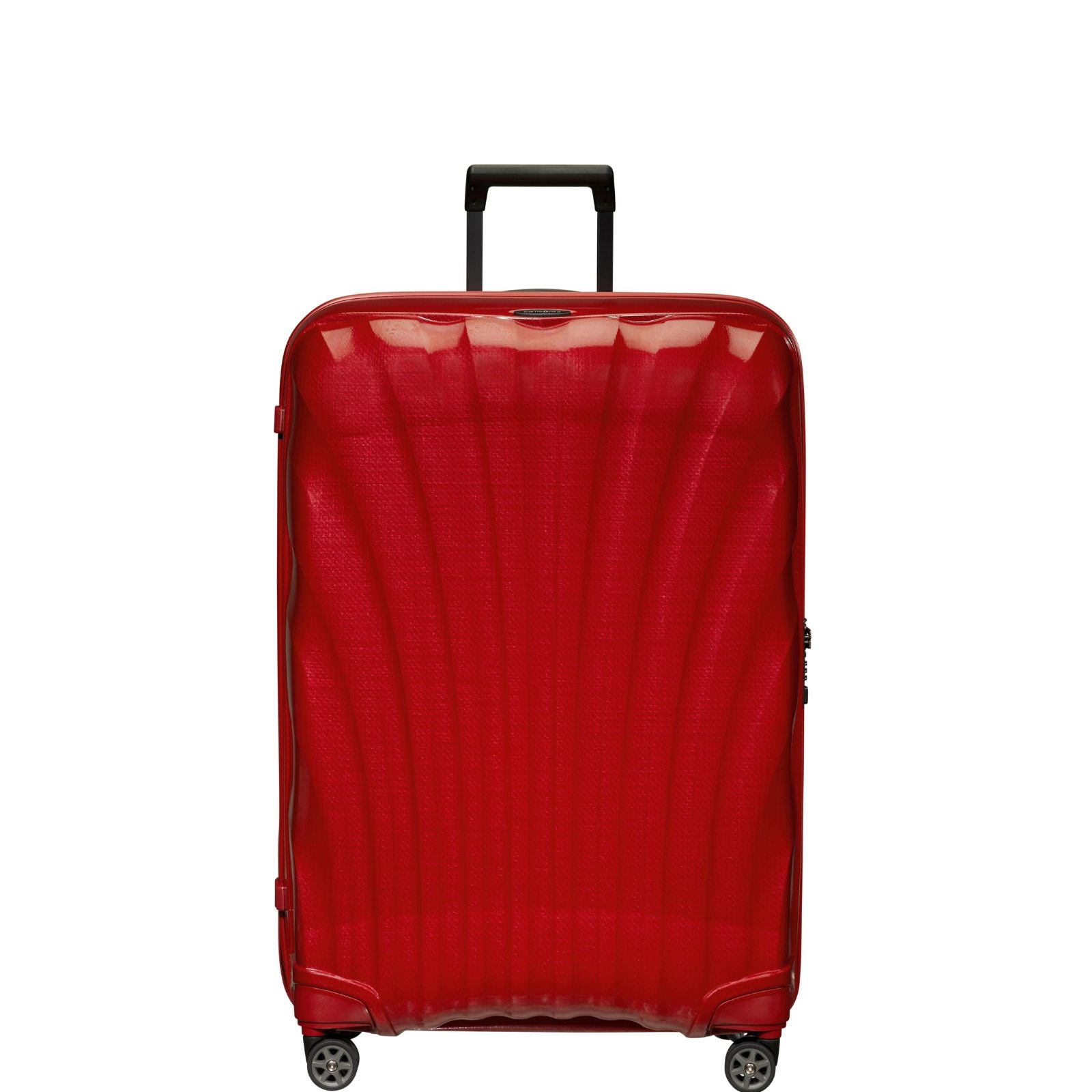 Samsonite C-Lite Hardside Medium Spinner Suitcase - 75cm - Chili Red