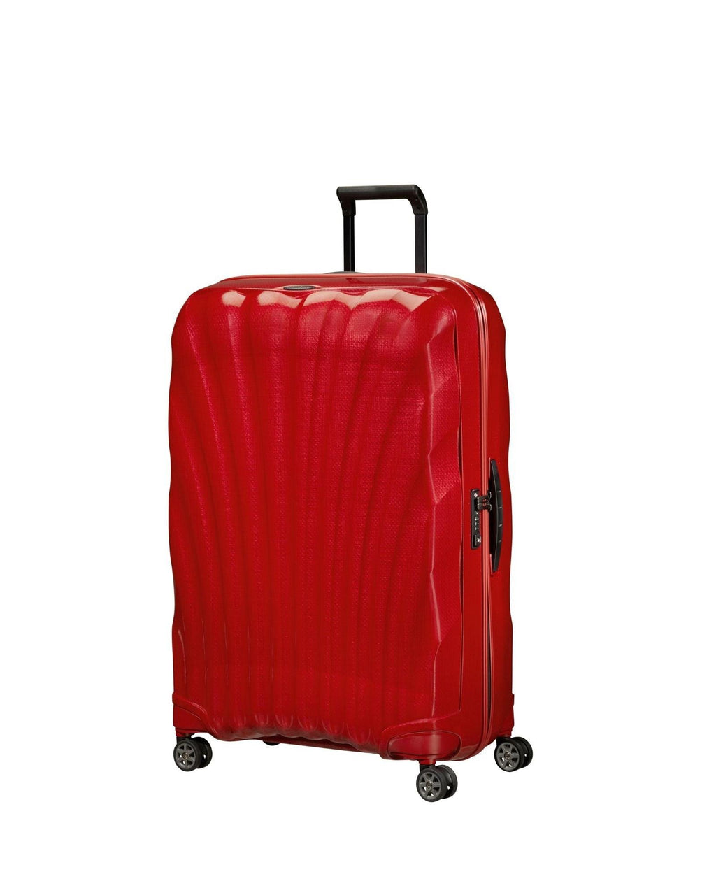 Samsonite C-Lite Hardside Medium Spinner Suitcase - 75cm - Chili Red Front Right Image 1