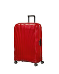 Samsonite C-Lite Hardside Medium Spinner Suitcase - 75cm - Chili Red Front Right Image 1