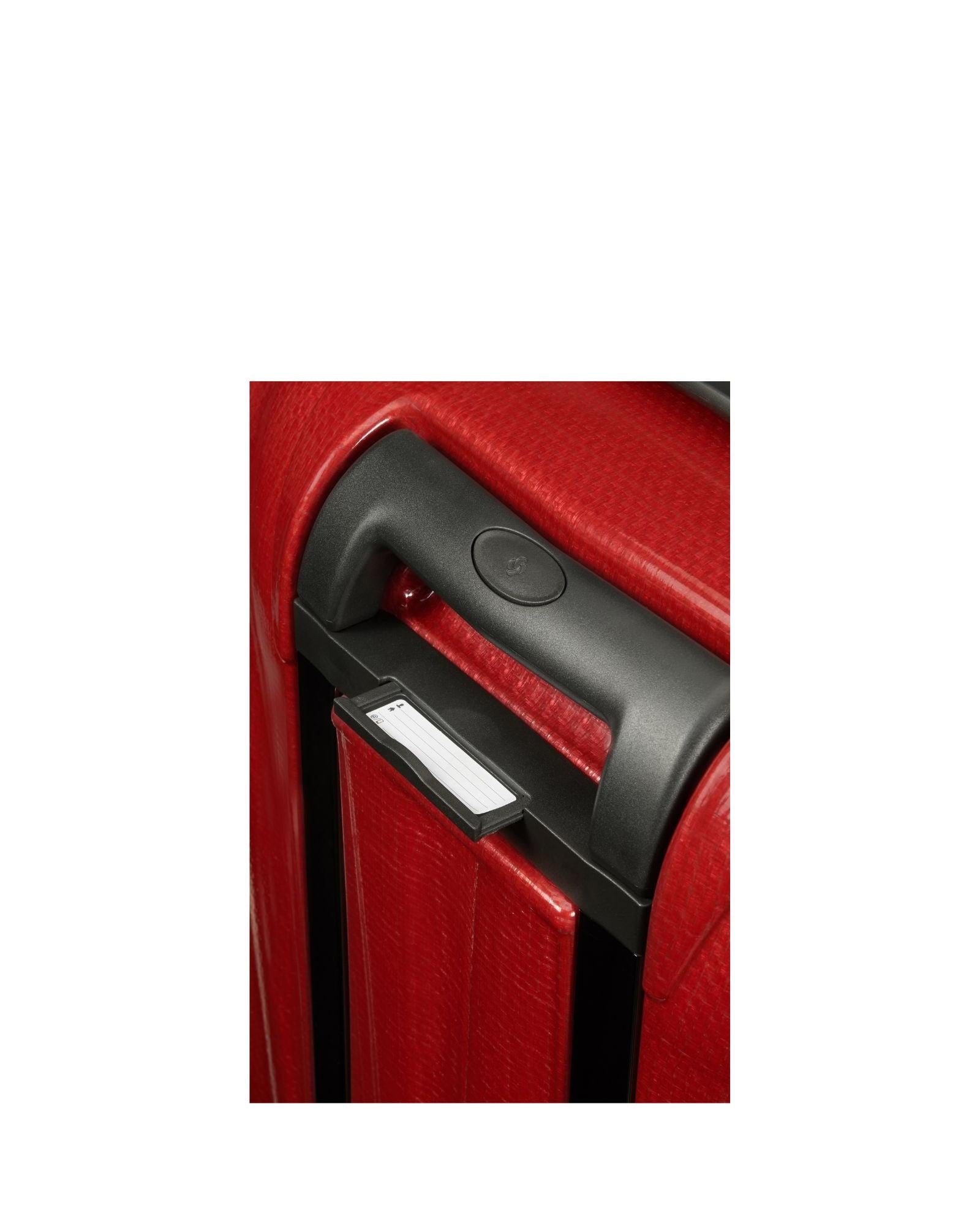 Samsonite C-Lite Hardside Large Spinner Suitcase - 81cm - Chili Red Image 7