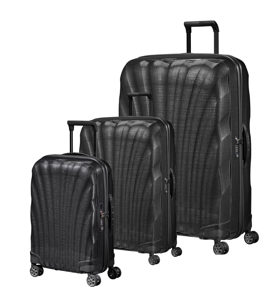 Samsonite C-Lite Hardside 3-Piece Spinner Luggage Set - Black