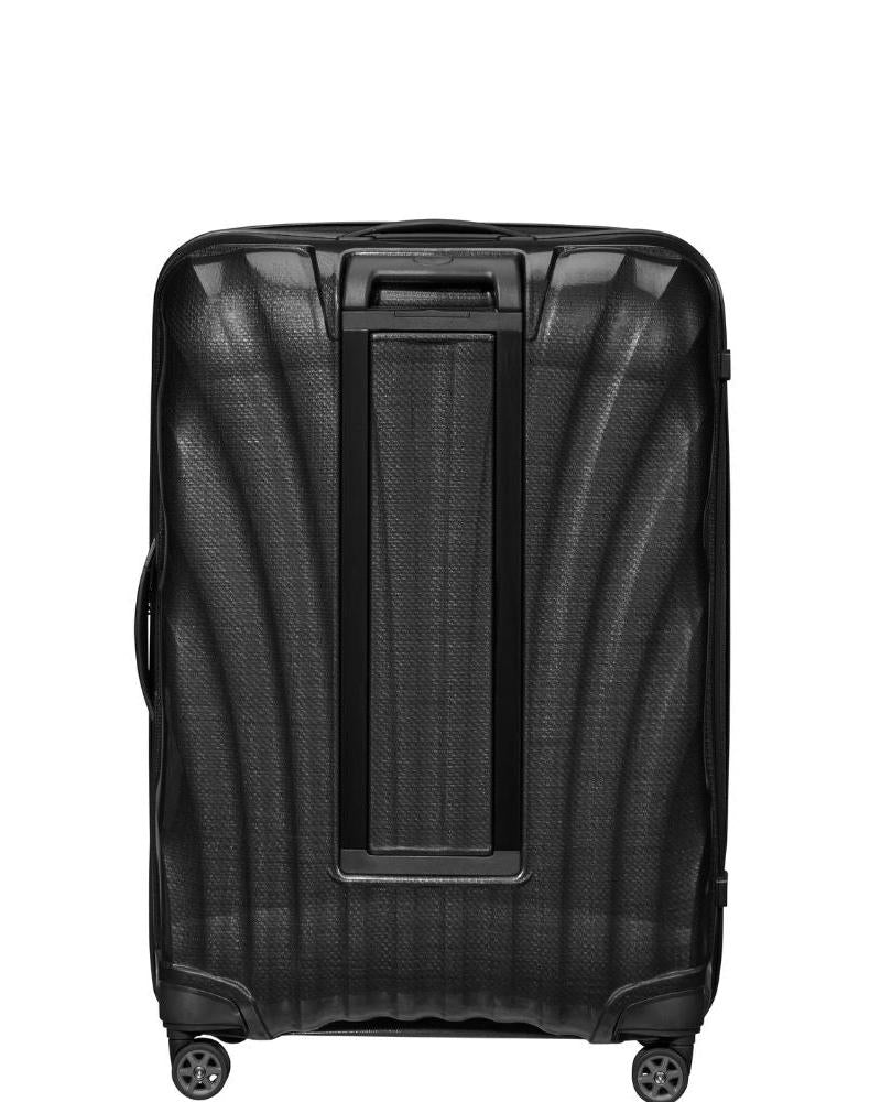 Samsonite C-Lite Hardside Large Spinner Suitcase - 81cm - Black Back Image 2