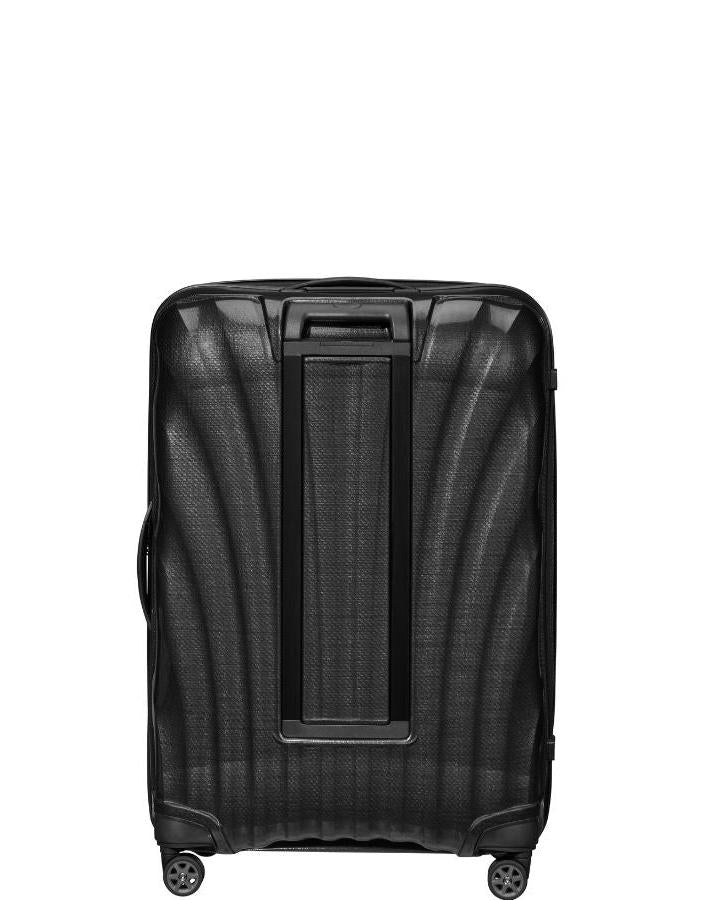 Samsonite C-Lite Hardside Medium Spinner Suitcase - 69cm - Black Back Image 2