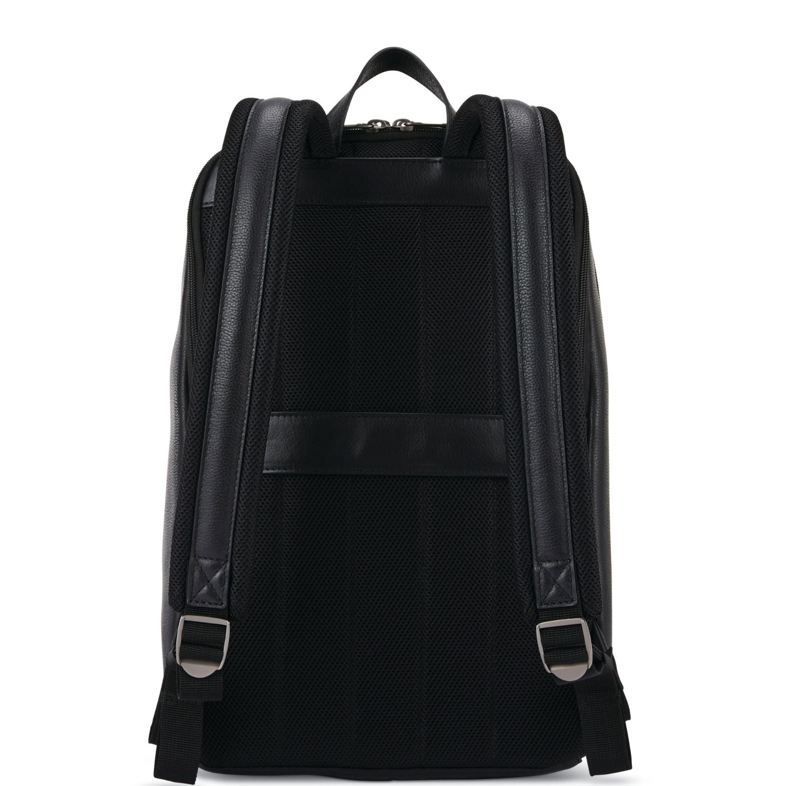 Samsonite Classic Leather Business Slim Laptop Backpack - 17L - Black