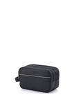 Samsonite Classic Leather Travel Toiletry Kit - Black Front Right Image 1