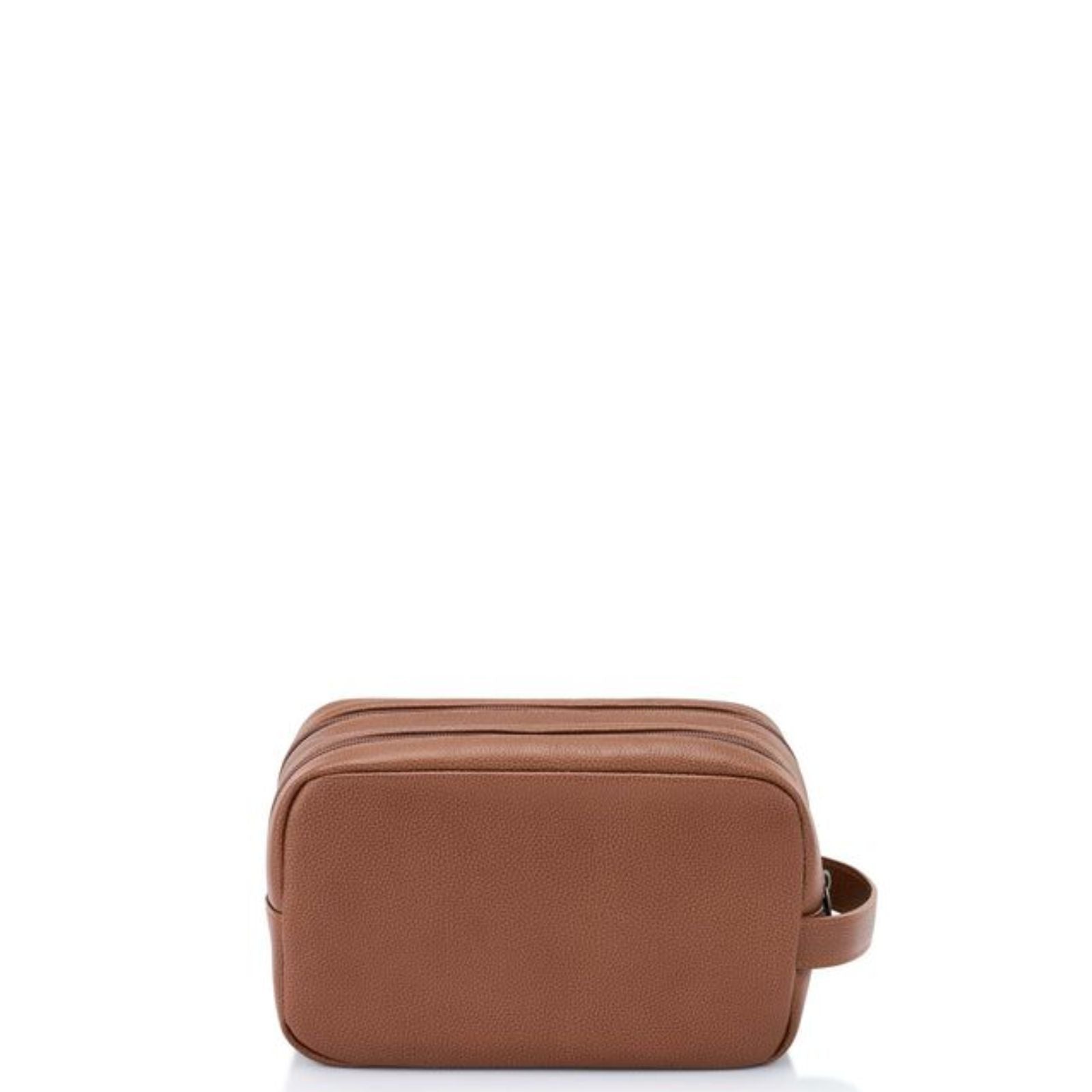 Samsonite Classic Leather Travel Toiletry Kit - Cognac