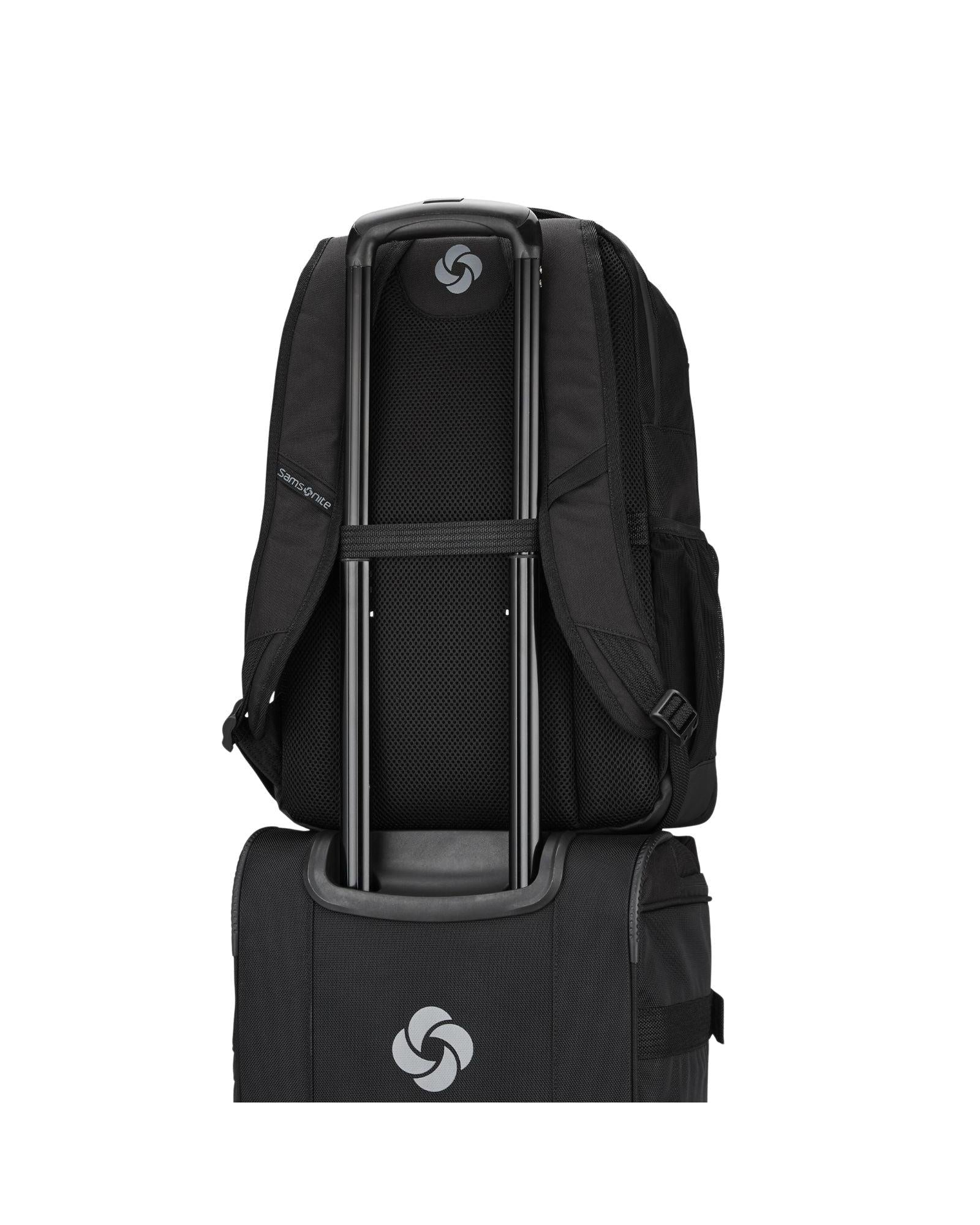 Samsonite Detour Travel Backpack - Black Back Image 5