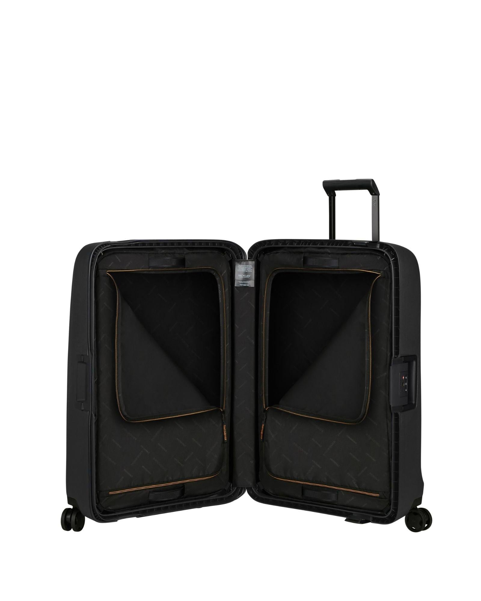 Samsonite Essens Hardside Medium Zipless Spinner Suitcase - 69cm - Graphite Interior Image 7