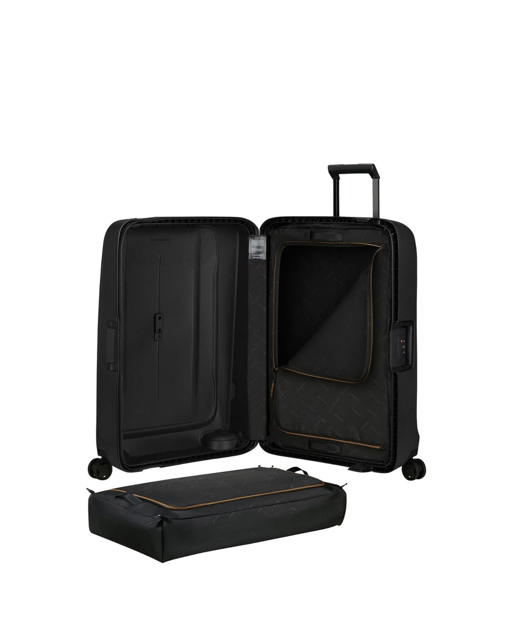 Samsonite Essens Hardside Medium Zipless Spinner Suitcase - 69cm - Graphite Interior Image 8