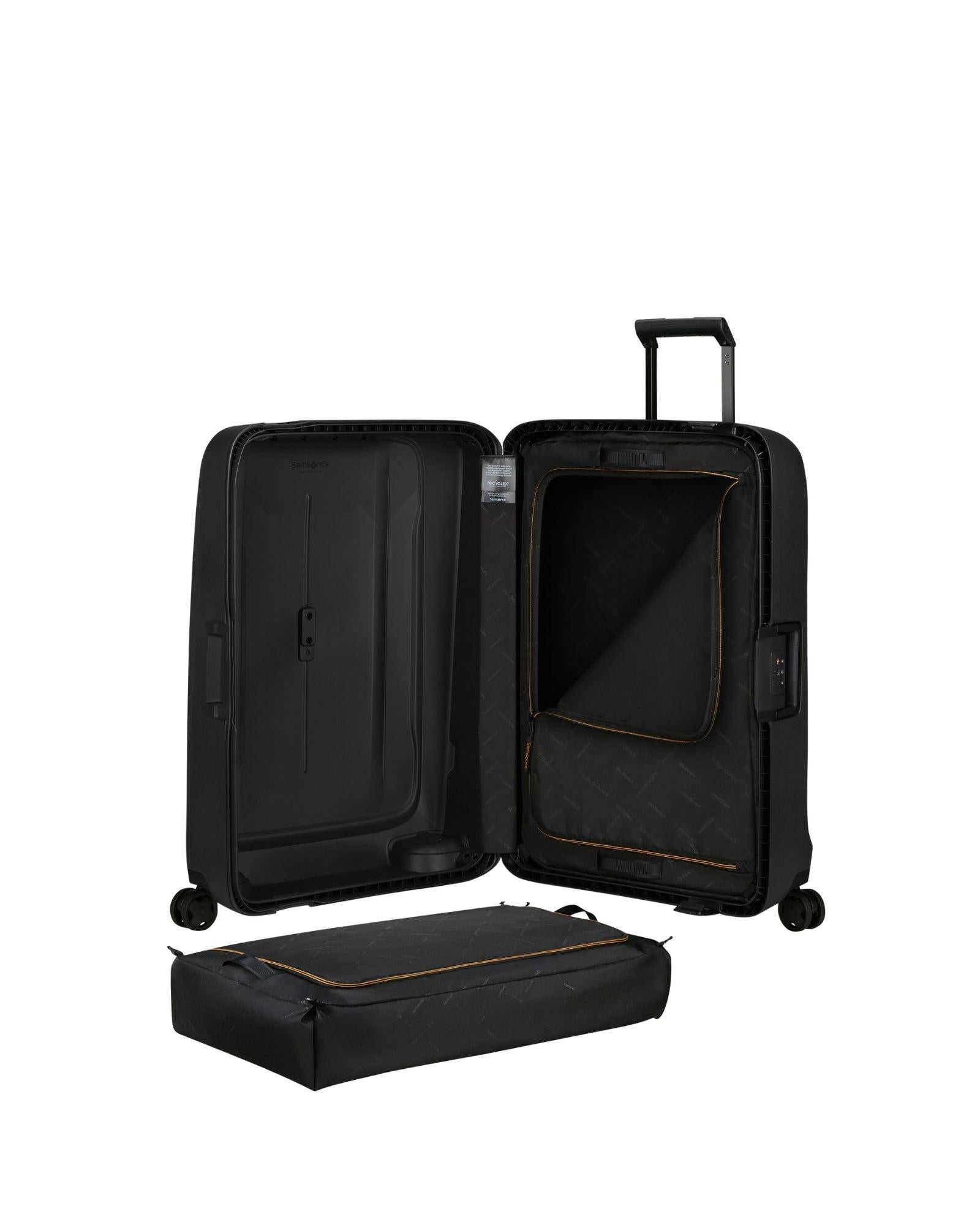 Samsonite Essens Hardside Medium Zipless Spinner Suitcase - 69cm - Graphite Interior Image 8