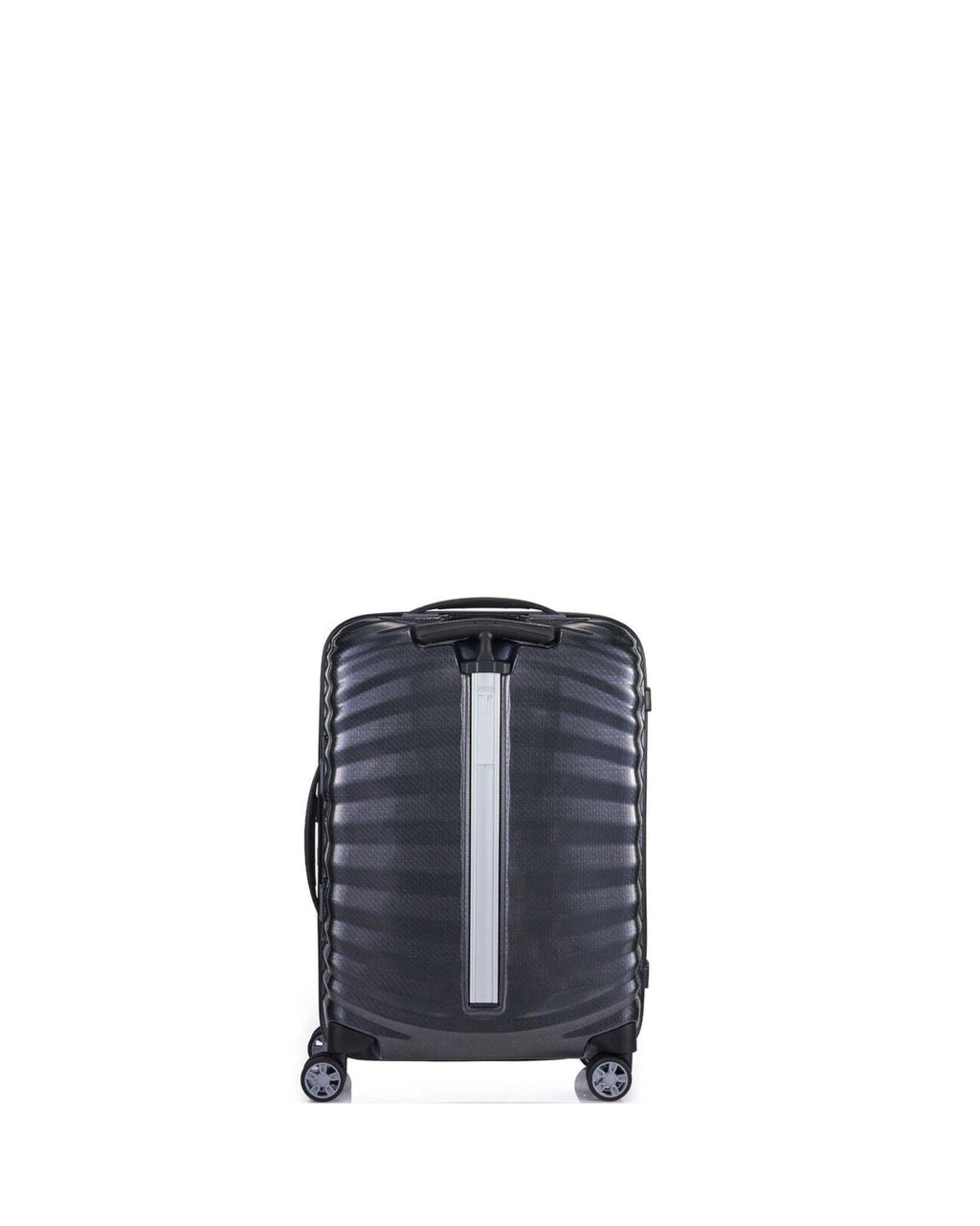 Samsonite Lite-Shock Sport Hardside Carry-On Spinner Suitcase - 55cm - Black Back Image 3