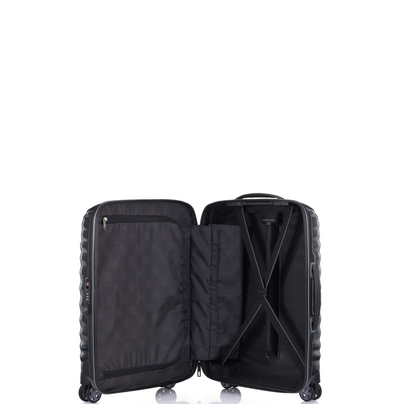 Samsonite Lite-Shock Sport Hardside Carry-On Spinner Suitcase - 55cm - Black