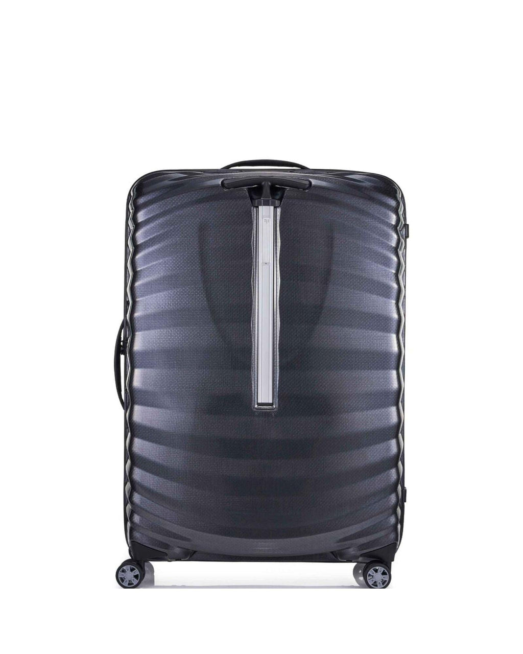 Samsonite Lite-Shock Sport Hardside Large Spinner Suitcase - 81cm - Black Back Image 3