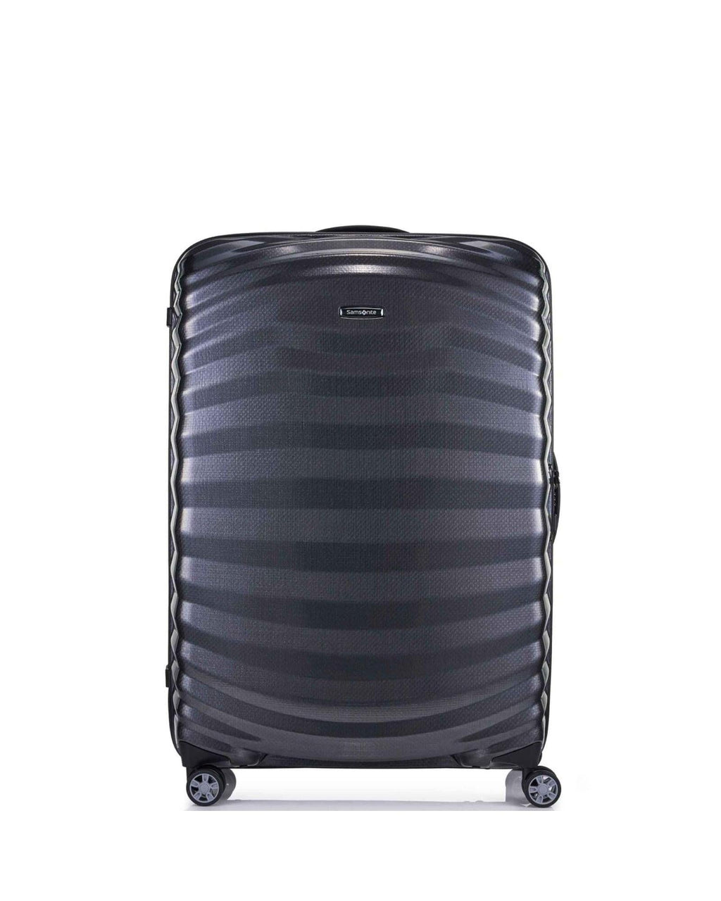 Samsonite Lite-Shock Sport Hardside Large Spinner Suitcase - 81cm - Black Front Image 2