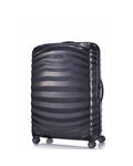 Samsonite Lite-Shock Sport Hardside Large Spinner Suitcase - 81cm - Black Front Left Image 1