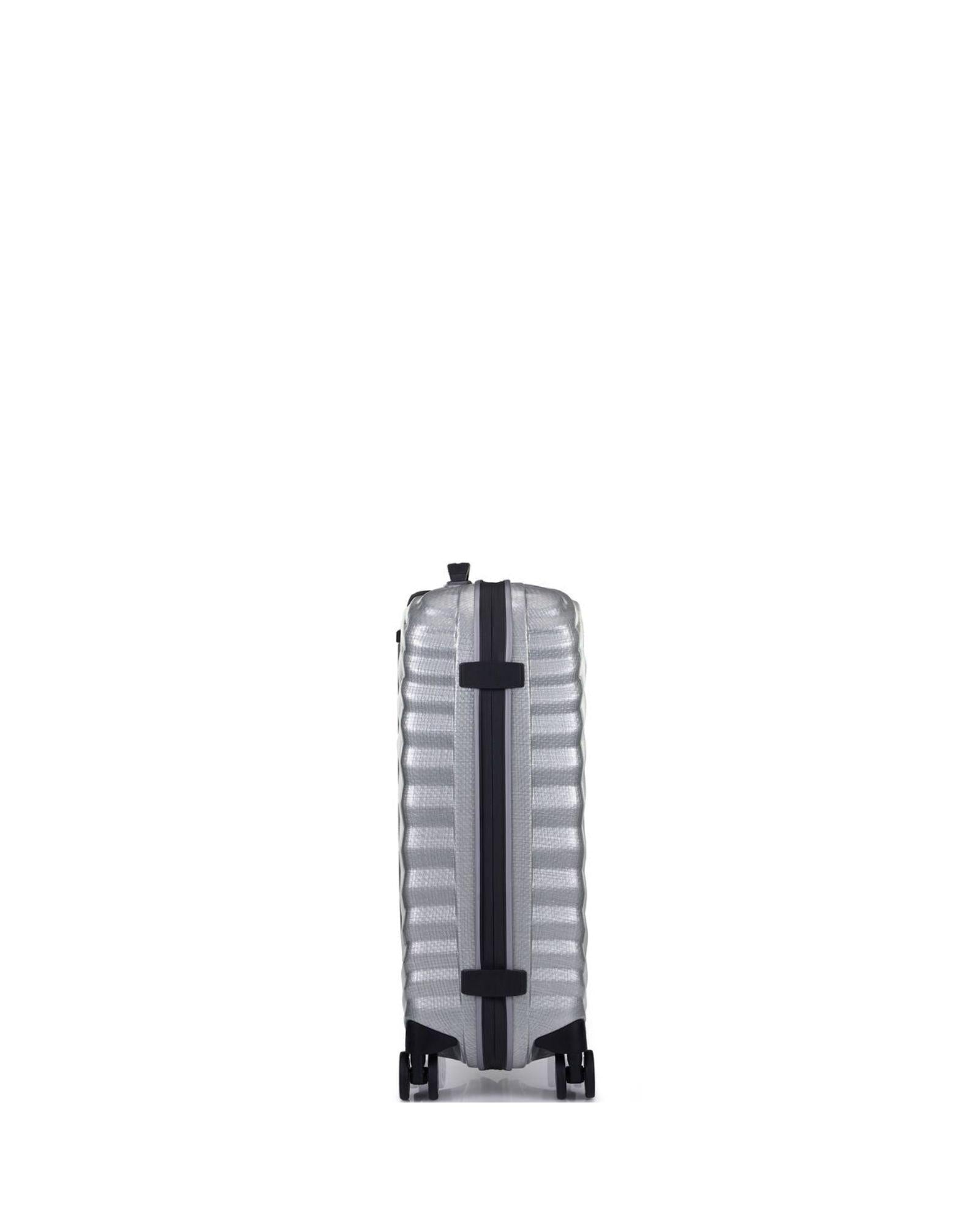 Samsonite Lite-Shock Sport Hardside Carry-On Spinner Suitcase - 55cm - Silver Image 5