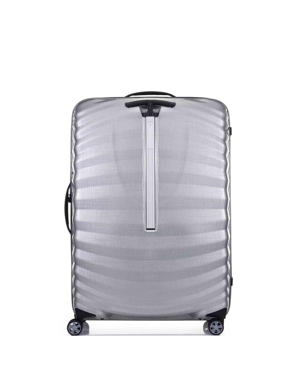 Samsonite Lite-Shock Sport Hardside Large Spinner Suitcase - 81cm - Silver Back Image 3