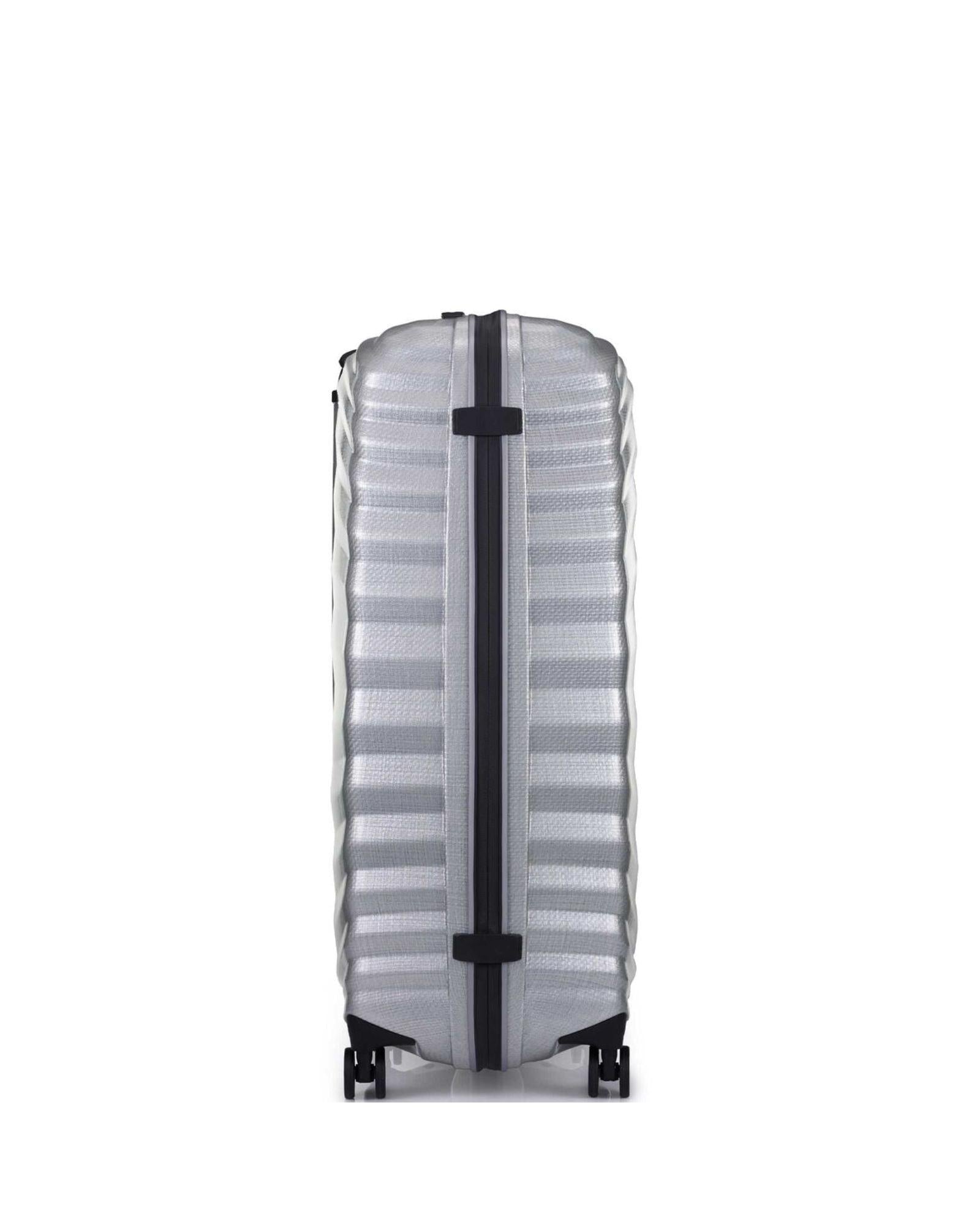 Samsonite Lite-Shock Sport Hardside Large Spinner Suitcase - 81cm - Silver Image 5