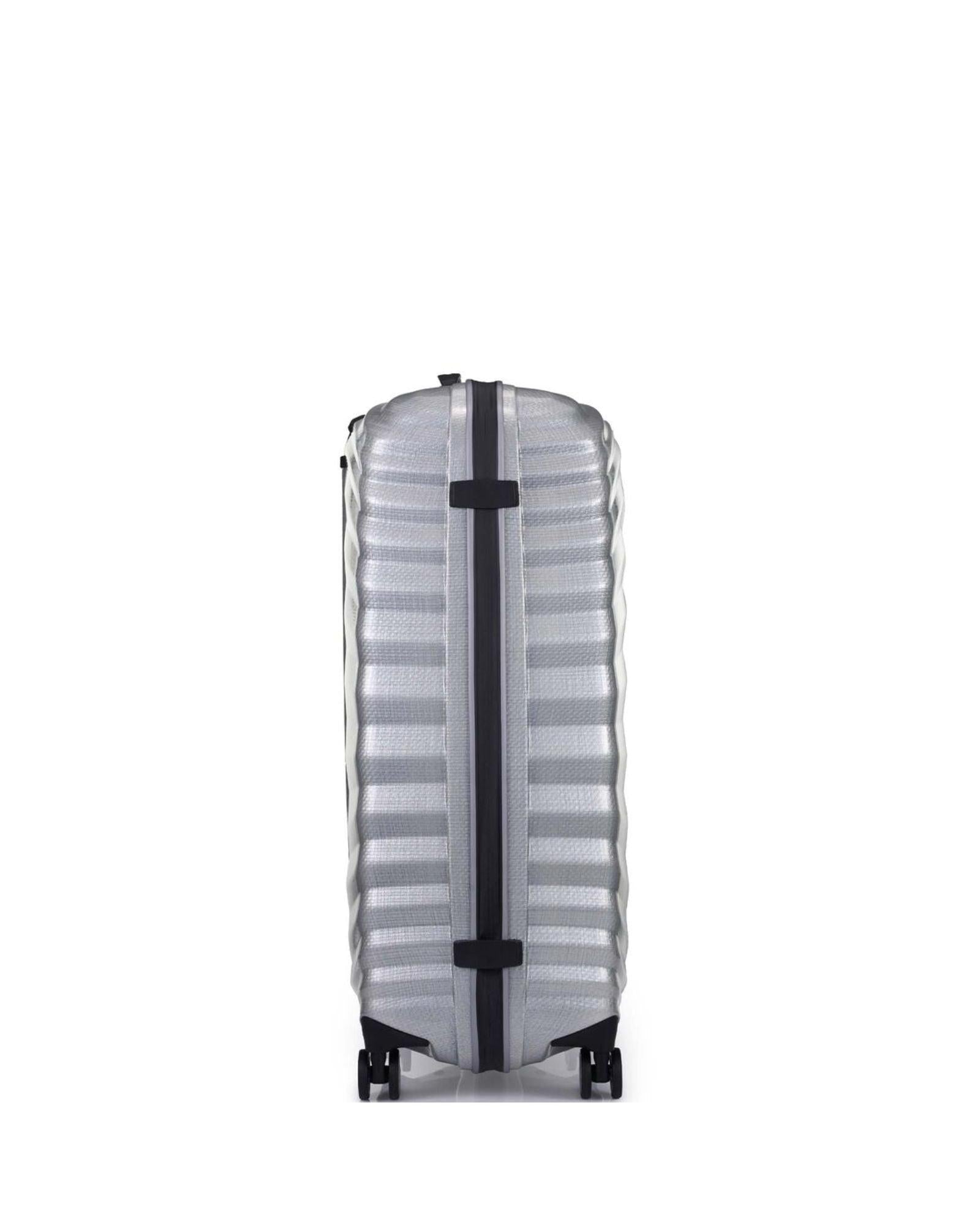 Samsonite Lite-Shock Sport Hardside Medium Spinner Suitcase - 75cm - Silver Image 5