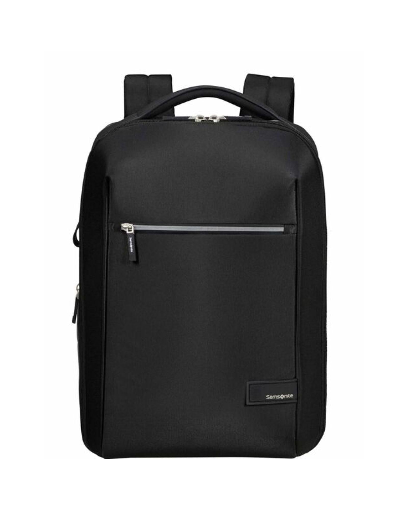 Samsonite Litepoint Laptop Backpack - 15.6-Inch - Black Front Image 2