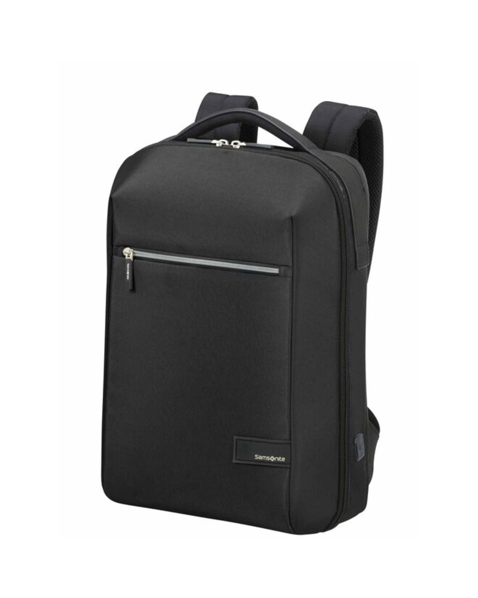 Samsonite Litepoint Laptop Backpack - 15.6-Inch - Black Front Right Image 1