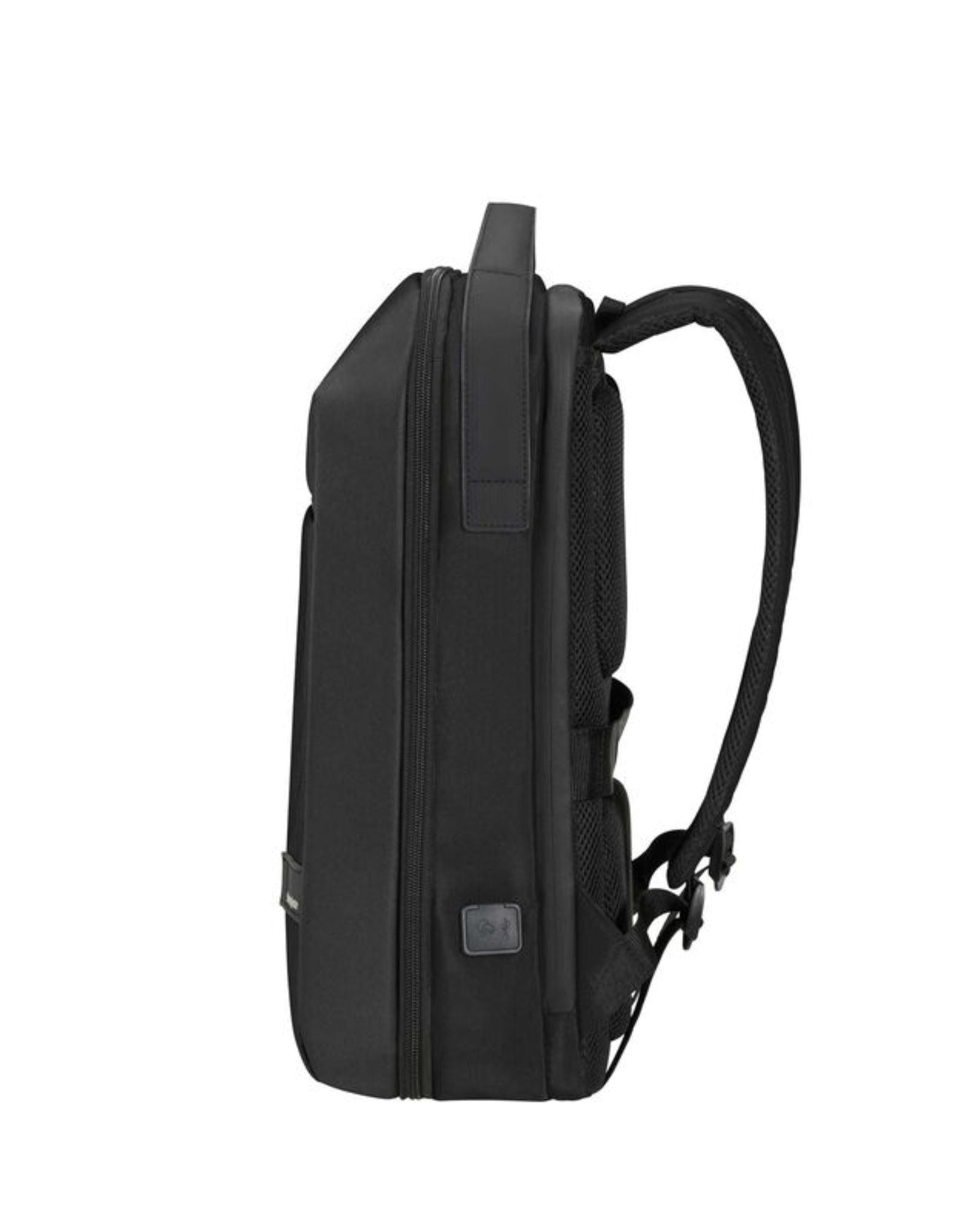 Samsonite Litepoint Laptop Backpack - 15.6-Inch - Black Back Image 5