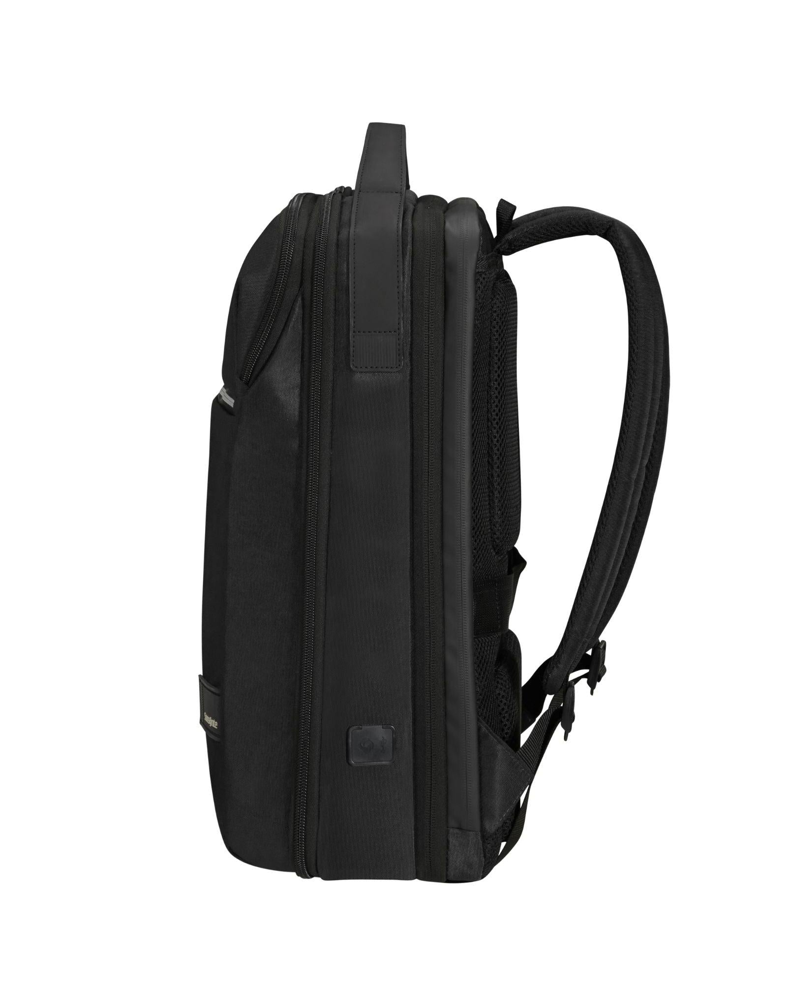 Samsonite Litepoint Expandable Laptop Backpack - 17.3-Inch - Black Back Left Image 5