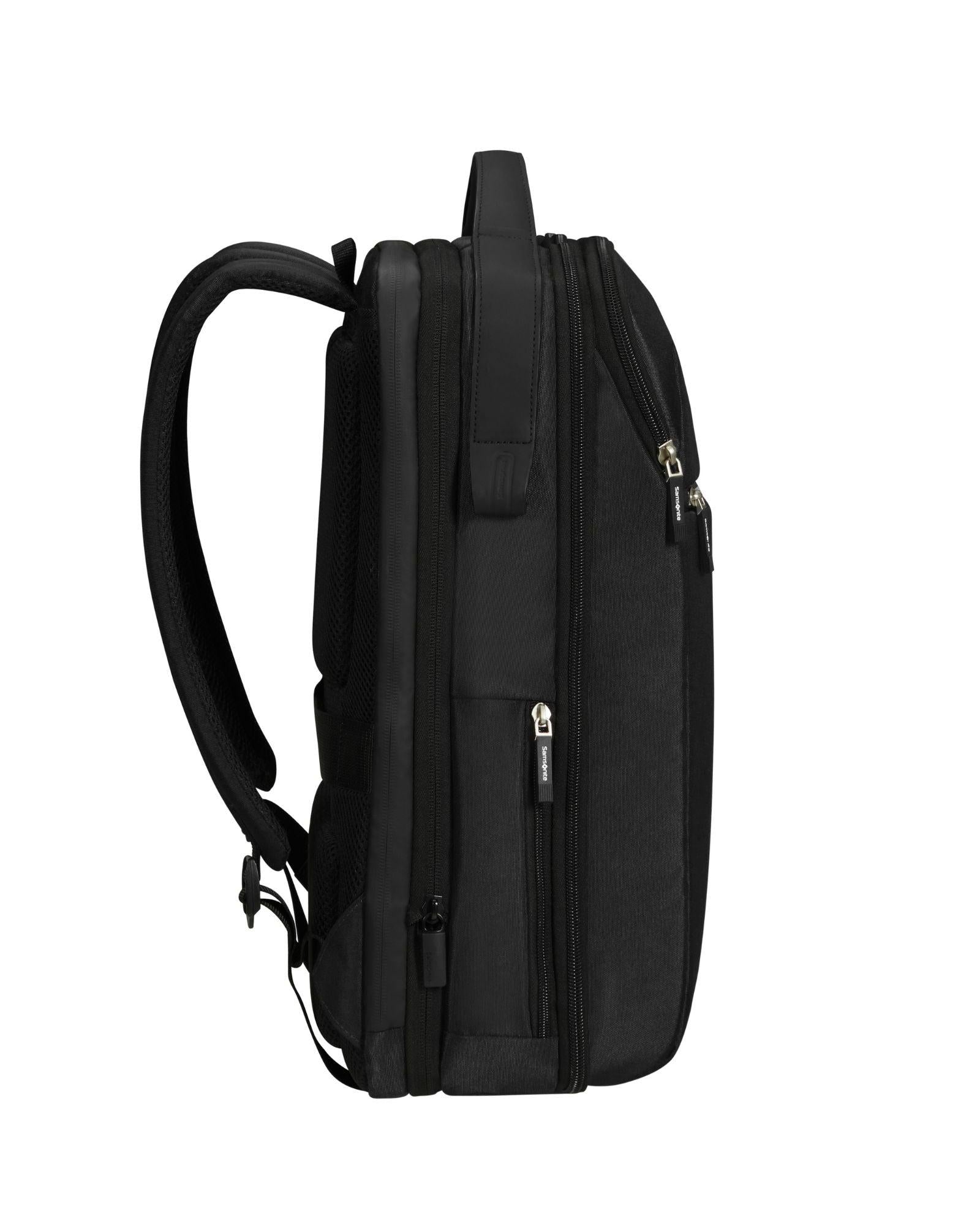 Samsonite Litepoint Expandable Laptop Backpack - 17.3-Inch - Black Back Right Image 4