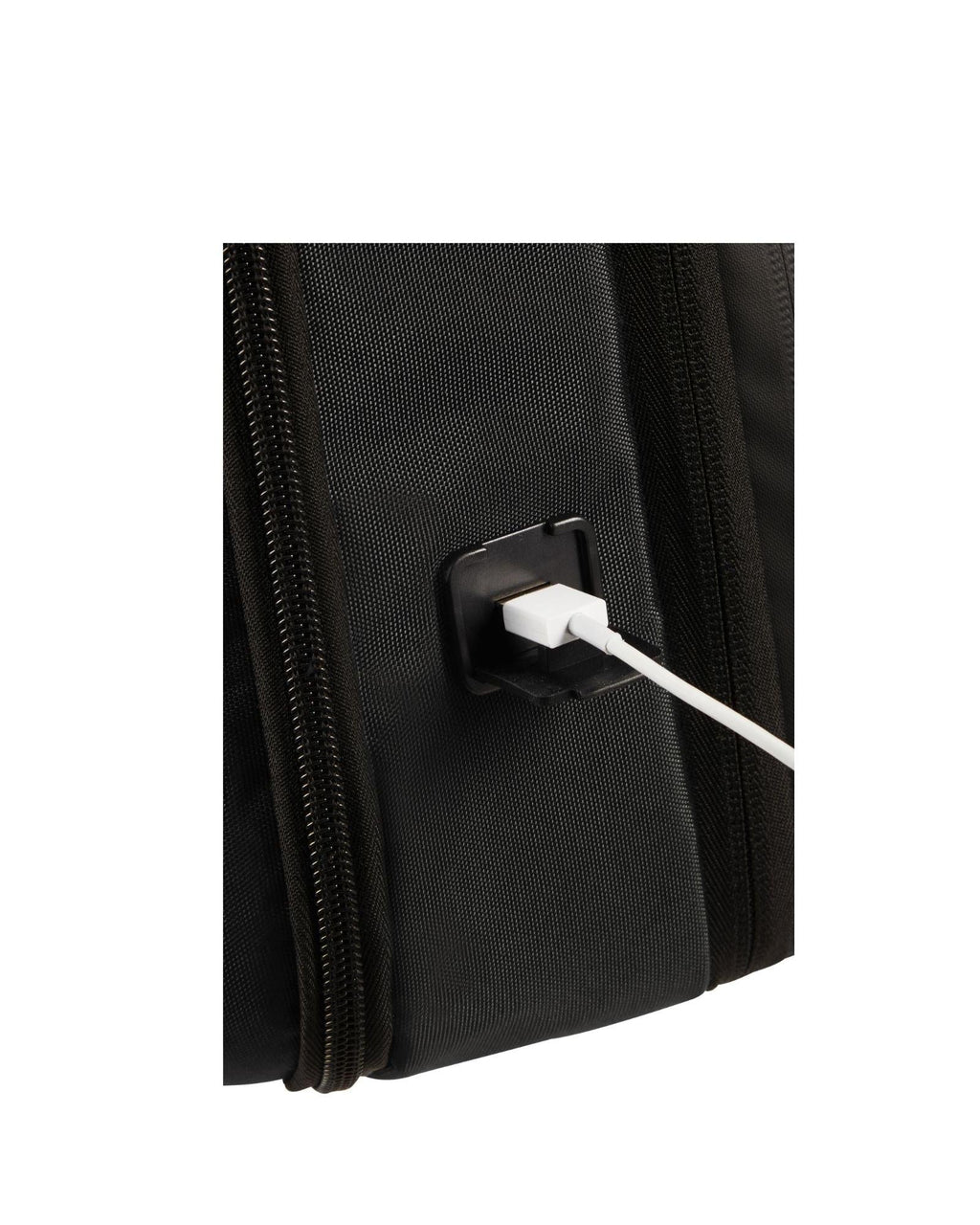 Samsonite Litepoint Expandable Laptop Backpack - 17.3-Inch - Black Back Image 10
