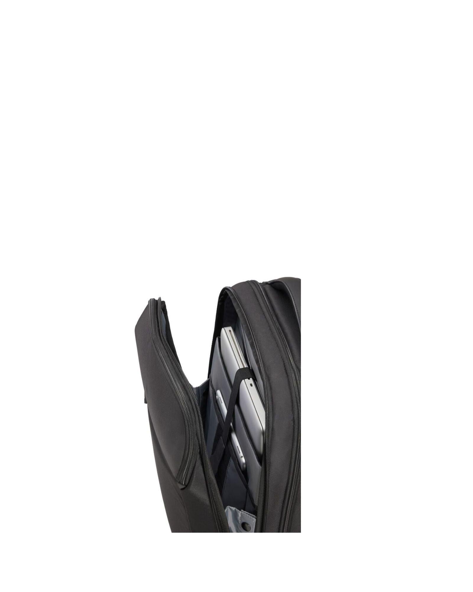 Samsonite Litepoint Wheeled Laptop Backpack - 17.3-Inch - Black Front Image 6