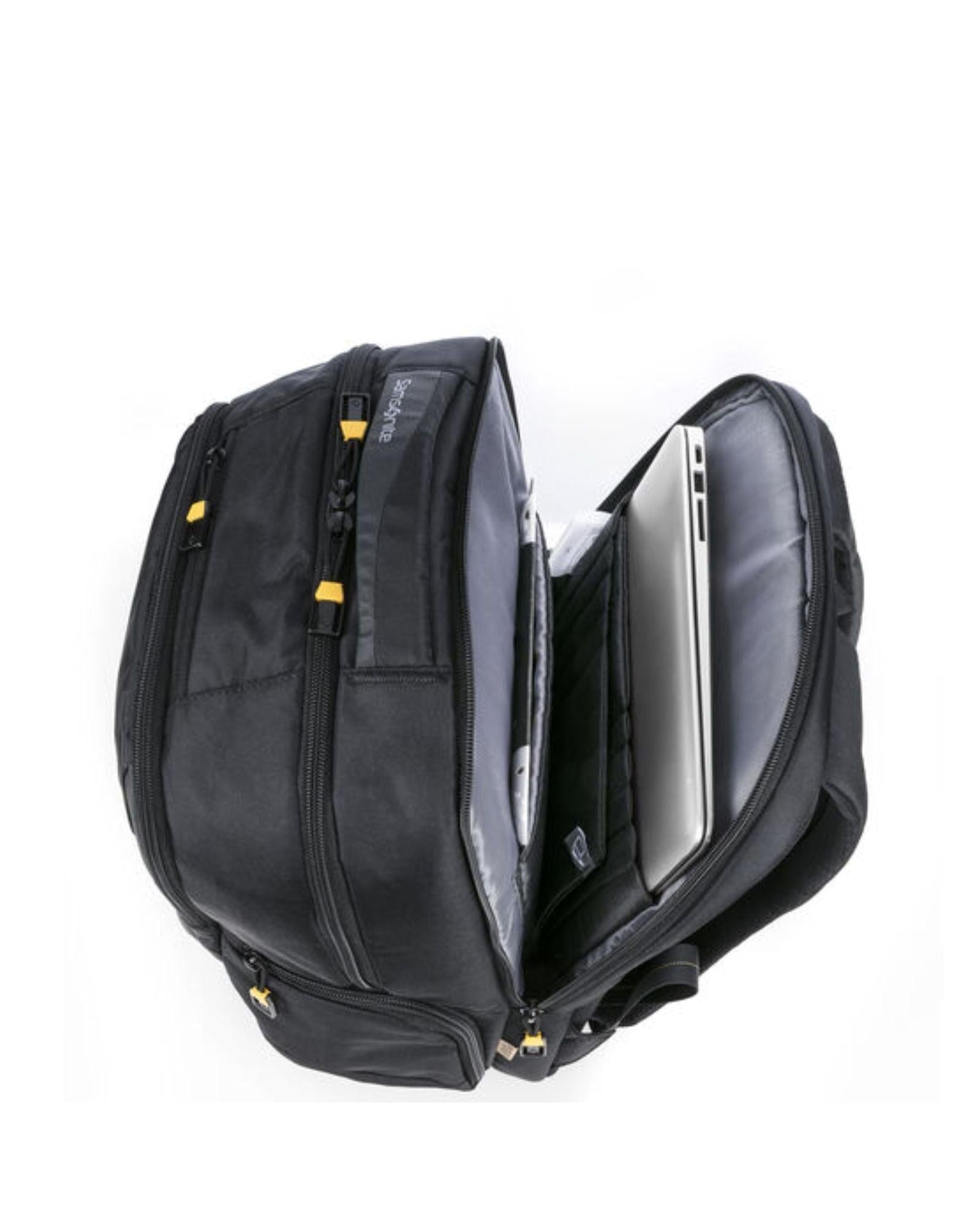 Samsonite Locus Eco Laptop Backpack N1 - 15.4-Inch - Black Interior Back Image 4