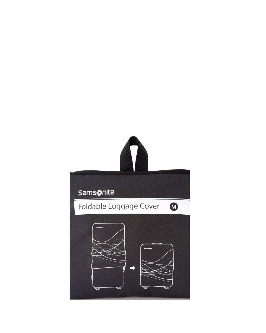 Samsonite Foldable Luggage Cover - Medium - Black Image 4