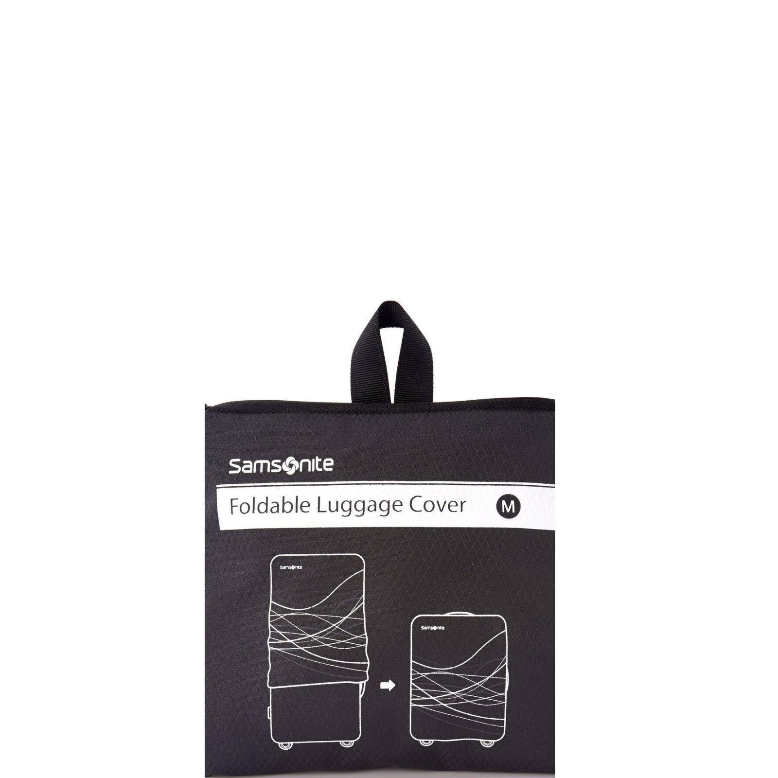Samsonite Foldable Luggage Cover - Medium Plus - Black