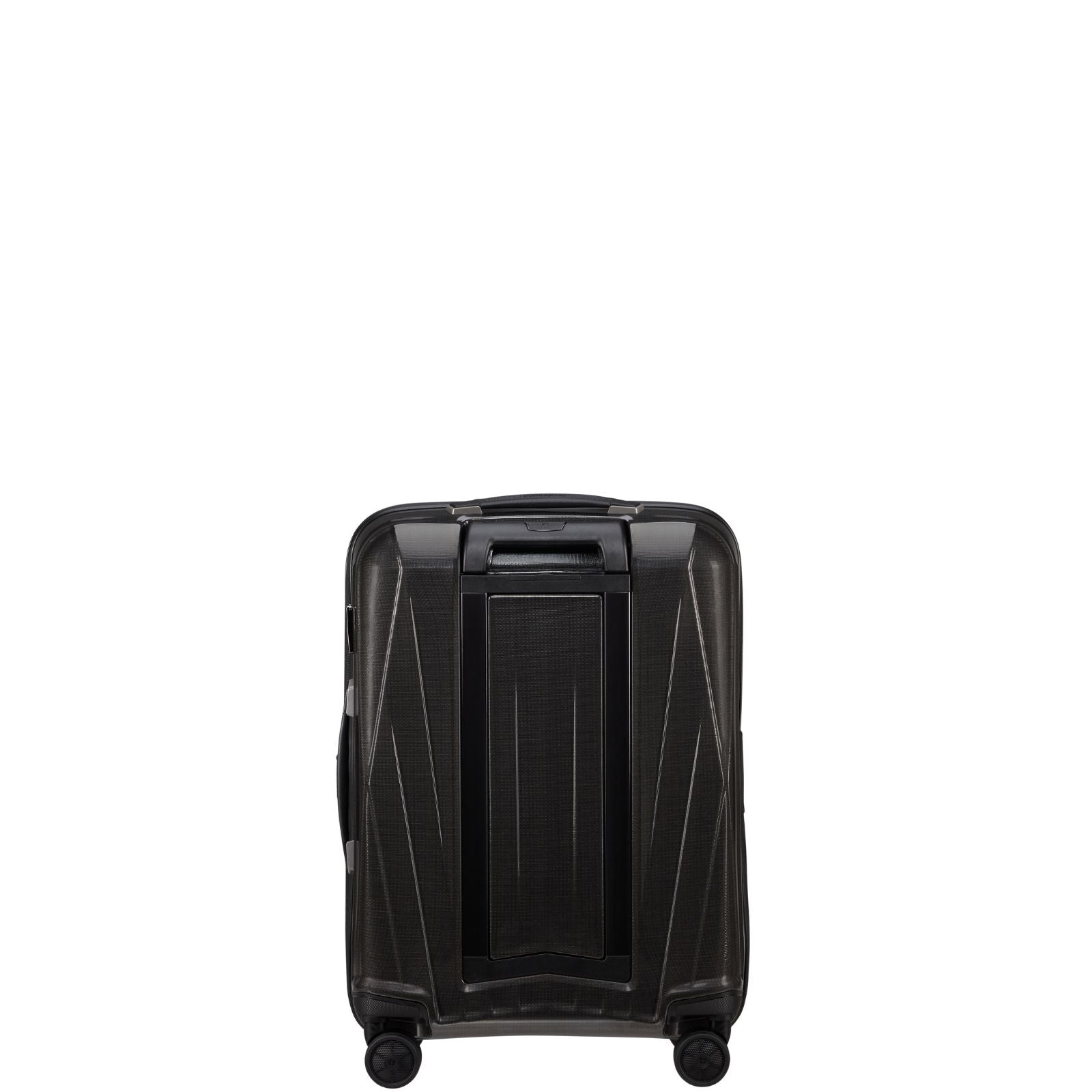 Samsonite Major-Lite Expandable Hardside Carry-On Spinner Suitcase - 55cm - Black Back Image 3