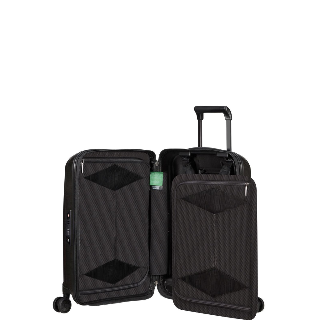 Samsonite Major-Lite Expandable Hardside Carry-On Spinner Suitcase - 55cm - Black Interior Image 7