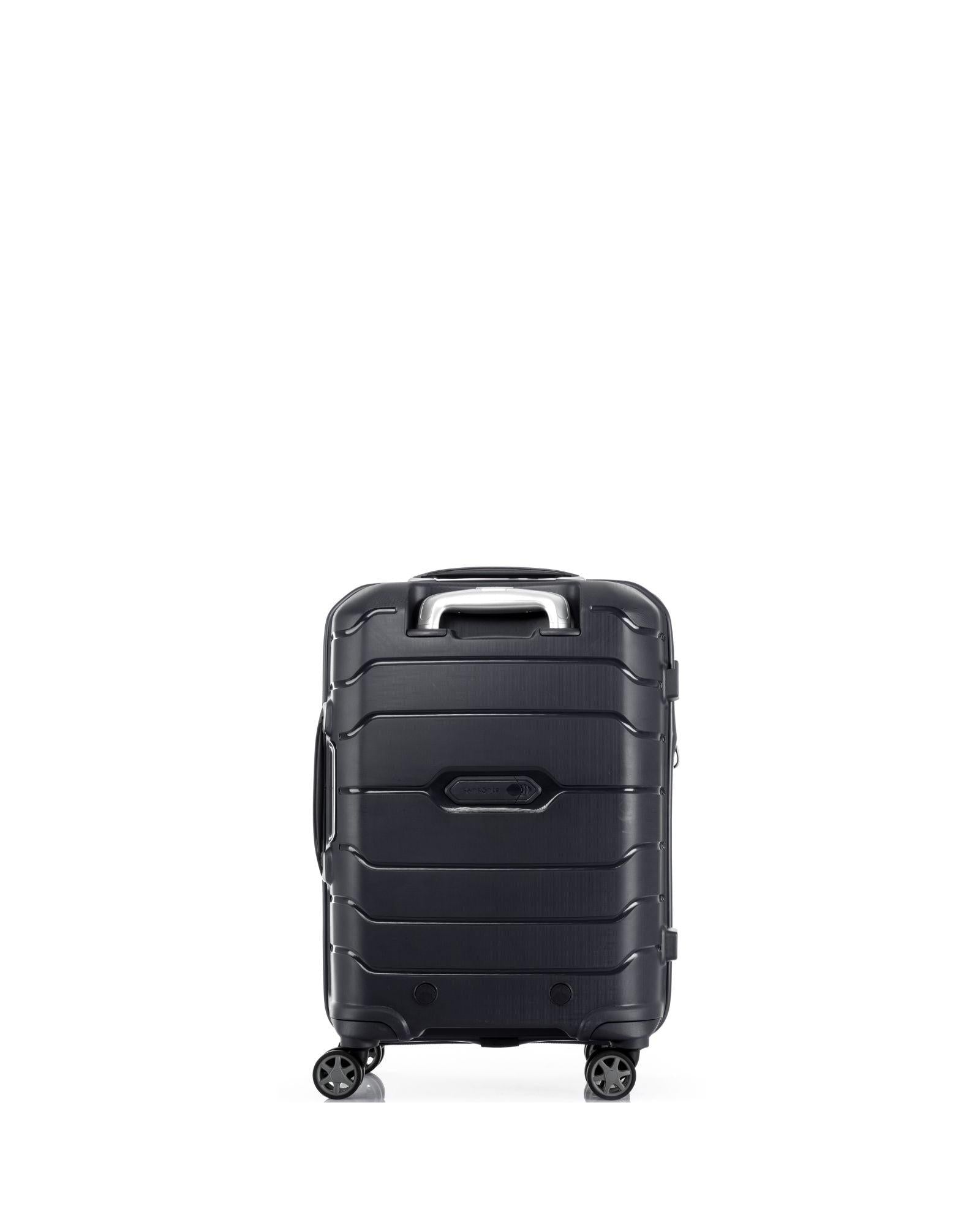 Samsonite Oc2lite Expandable Hardside Carry-On Spinner Suitcase - 55cm - Black Back Image 3