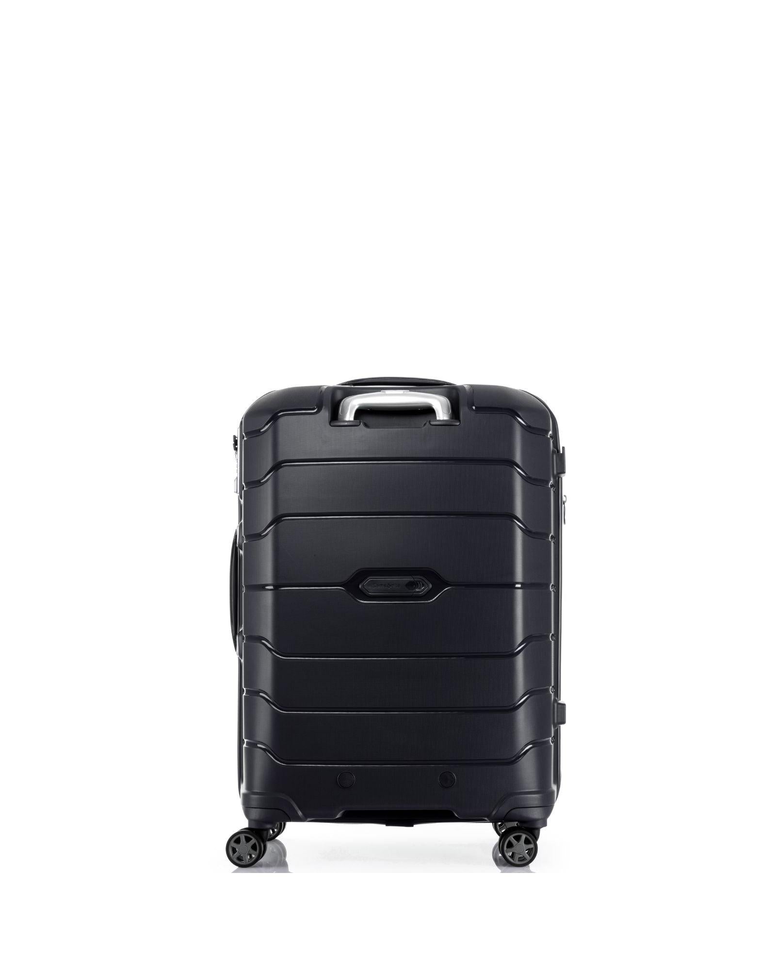 Samsonite Oc2lite Expandable Hardside Medium Spinner Suitcase - 68cm - Black Back Image 4