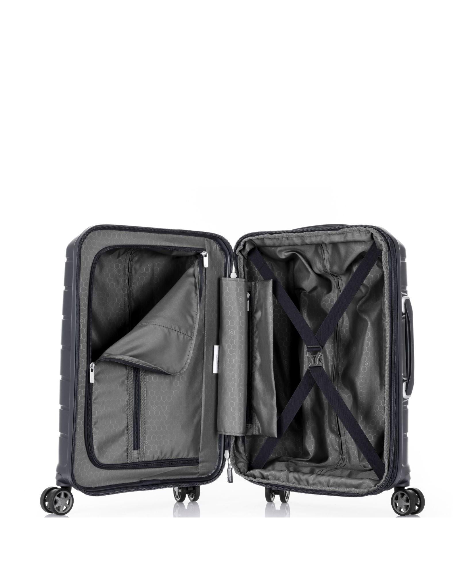 Samsonite Oc2lite Expandable Hardside Medium Spinner Suitcase - 68cm - Black