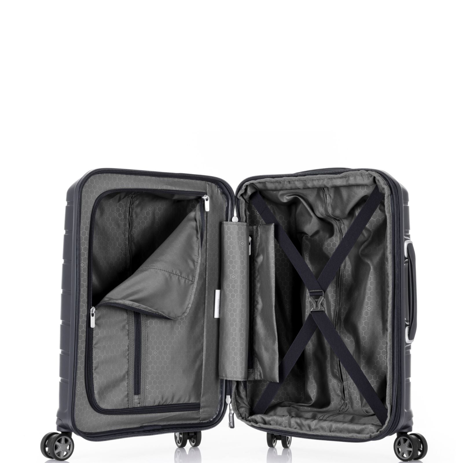 Samsonite Oc2lite Expandable Hardside Medium Spinner Suitcase - 68cm - Black
