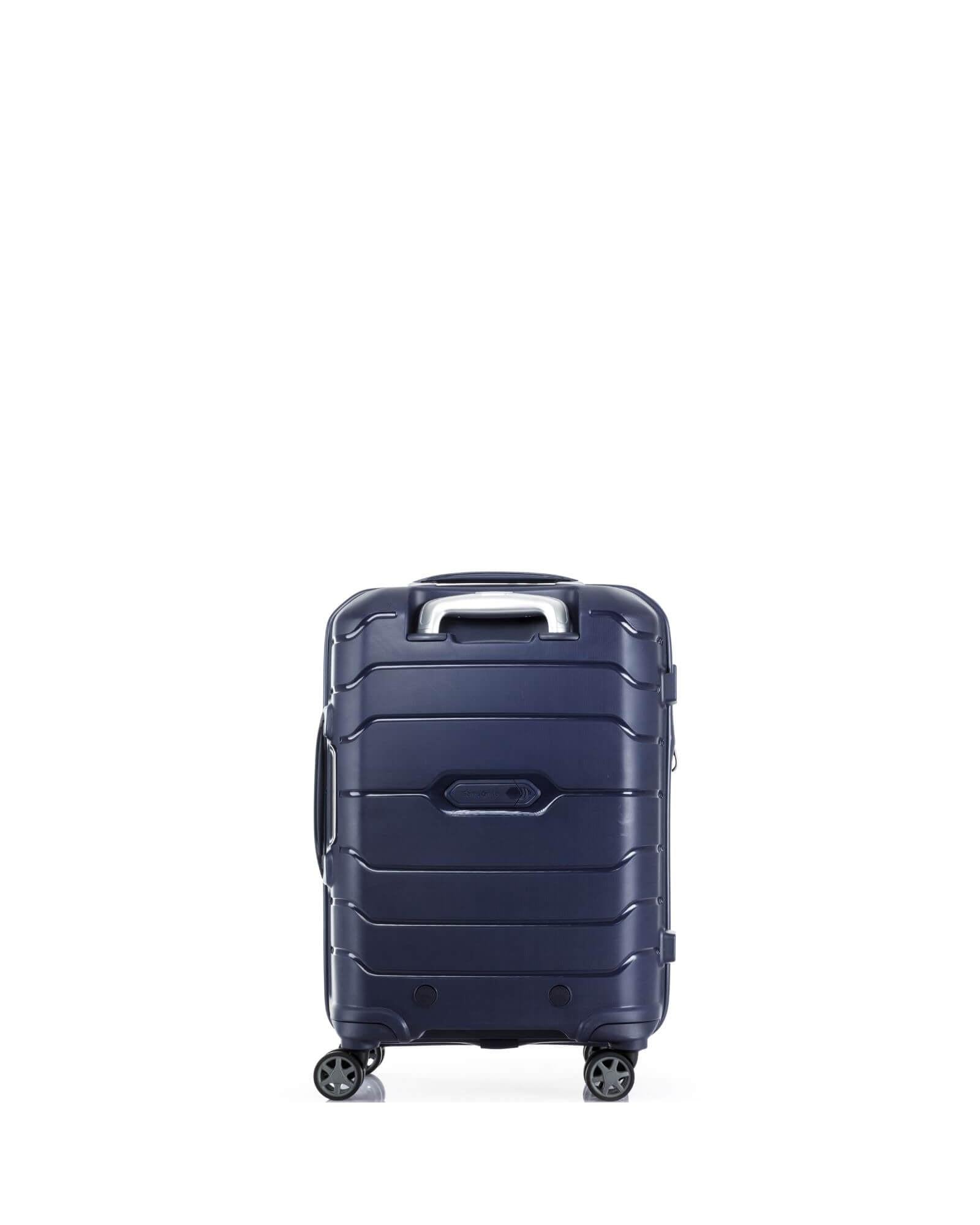 Samsonite Oc2lite Expandable Hardside Carry-On Spinner Suitcase - 55cm - Navy Blue Back Image 4