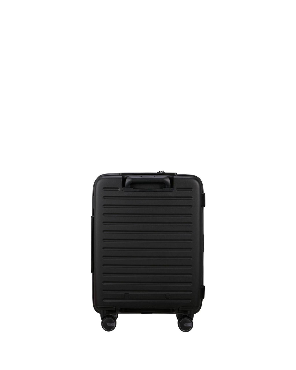 Samsonite Restackd Expandable Easy Access Carry-On Spinner Suitcase - 55cm - Black Back Image 3